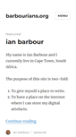 Mobile Screenshot of barbourians.org